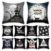 Halloween Skull Pillow Case Halloween Pillow Case Decorative Throw Pillows Case Sugar Skull Halloween Cushions Cover