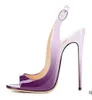NOWOŚĆ Przyjazdów 2020 Patentowe obcasy dreszczowe kobiety unikalne projektantki spiczasty palce butów ślubnych seksowne buty sandały Highheled9701258