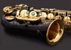 High quality new Lehmann E-Flat Alto saxophone Musical instruments Black lacquered Gold key professional Free shipping