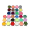 Acrílico UV Gel Set de uñas 9W Lámpara Herramientas de manicura Art Decoration Glitter Powder Brush Kit de extensión