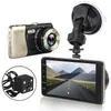 Grabadora de conducción Full HD 1080P de 4 pulgadas, cámara DVR para coche, lente Dual, vídeo, visión nocturna, cámara de salpicadero automática de alta calidad