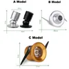 Micro Mini Downlights LED -fixtur (110-240VAC) - 1,25 diameter - 1 Watt Cool White LED Light för hem, skåp, uppgiftsbelysning