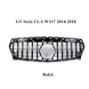 1 stuk Diamond Black Styles Front Auto Grilles voor CLA W117 ABS GT Silver Style Nier Mesh Grille