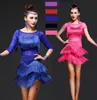 Wholesale-Latin Dance Dresses Women/Girls Sexy Sequin Fringe Skirt Ballroom/Tango/Salsa/Rumba/Latin Dresses Clothes For Sale