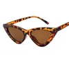 Lunettes de soleil yeux de chat de luxe pour femmes créateur de mode femmes lunettes de soleil triangulaires cateye noir mode lunettes de mode de plage