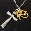 Ankh Key of Life Horus antigo olho ra ankh colar pendente deus egípcio colares de amuletos que guardam espírito maligno Egito new9551996