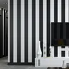 Papier peint damassé 3D métallique de Texture en relief de luxe noir blanc de haute qualité pour le papier peint en PVC de vinyle lavable de rouleau de mur