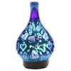 3D花火大会の夜の軽い空中加湿器ガラス花瓶形の香りエッセンシャルオイルディフューザーミストメーカー超音波加湿器ギフト