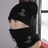 3 pezzi set inverno antivento calcio calcio allenamento sport all'aria aperta collare multifunzionale cerchio guanti sciarpa da calcio berretti antivento