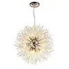 Modern Dandelion LED Ceiling Light Crystal Chandeliers Lighting Globe Ball Pendant Lamp for Dining Room Bedroom Living Room Lighti296m