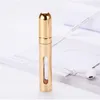 Portable Travel Size Essential Oil Perfume Bottle Mist Spray Bottle Window View Single Head Round 12ml