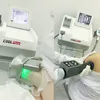 2 em 1 Shockwave Terapia Máquina ED Tratamento alívio da dor Cryolipolysis gordura congelamento máquina celulite Reduzir Salon perda de peso