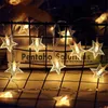 10/20/40/50 Party Decoration LED Star Light String Twinkle Garlands Battery Powered Christmas Lamp Holiday Party Wedding Decorative Fairy Lights