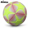 2017 Minsa Högkvalitativ storlek 5 PU Fotbollboll Fotbollskula för Match Training Ball