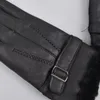 Fashion-Genuine Leather Sheepskin Gloves Sheep Fur Mittens Elegant Warm Gloves