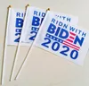14 * 21cm 1 pcs Joe Biden Banner para 2020 Mão Eleição Bandeira do Presidente Jardim Bandeira Decoração Banner para Gramado Gramado 2200 pcs LJJK2022N