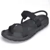 Hot Sale-Men sandals 2017 high quality Unisex summer flat shoes sandalias para hombre Size 45 46