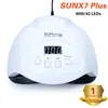 90 W Sun X7 Plus Nail Lamp UV LED-lampen Nagels Droger Gel Poolse Machine Automatische Sensing