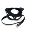 Masque Sexy Bdsm Bondage Cap Slave Head Hood Restraints Produits de sexe fétichistes pour couples Jouets érotiques