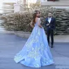 2024 New Light Sky Blue Quinceanera Ball Gown Dresses Off Shoulder Lace Appliques Beaded Sweet 16 Plus Size Sexy Party Prom Evening Gowns 403