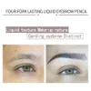 Portable 4 Way Tip Liquid Pen Waterproof Eyebrow Pen Non-Fade Long Lasting Eyebrown Makeup Beauty Cosmetic Makeup Tool Hot