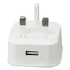 USB-oplader Travel UK Plug 2A Fast Charging Adapter Single Wall Charger voor Samsung Xiaomi Sony