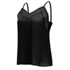 Kvinnors Tankar Camis Jaycosin Blouse Sexig Ärmlös V Neck Wrap Front Pläterad Cami Tank Tops Stilig Bekväm Casual Shirt