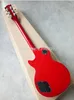 Couverture en érable rayé de guitare tigre de vente chaude, signature de guitare Slash sur la poupée livraison gratuite de haute qualité Custom shop