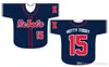 Custom Olemiss 10# 5# (custom You Name Number Color and Size) #15 Hotty Toddy Men All Ed Baseball Jerseys Free Shipping