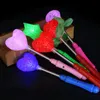 LED knippert licht omhoog sticks gloeiende rose ster hart toverstokken partij nacht activiteiten concert carnavals prop verjaardag halloween cadeau C5963