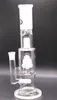 Super Heavy glass beaker bongs Hookahs 9mm thickness White jade water pipe three size tall 14 inch glass bong 18.8mm joint