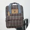 Borsa da viaggio all'aperto borsa a tracolla borsa da donna moda casual nuovo zaino impermeabile plaid per computer Custom Factory