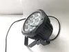 12個7×18 W LEDミニPAR缶ライトスリムLED PAR 64 RGBWA UV 6 In1 DMXステージ照明