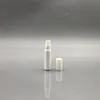 Profumo di plastica Spray Bottiglia vuota 2ML / 2G Campione riutilizzabile Contenitore cosmetico Mini piccolo atomizzatore rotondo per lozione Pelle Campione più morbido