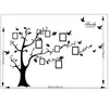 Family Po Frames Tree Wall Stickers Home Decoration Wall Decals Modern Art Murals for Living Room Frame Memory Tree Wall Sticke188T