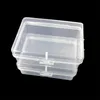 Clear Lidded Small Plastic Box For Trifles Parts Tools Storage Box Jewelry Display Box Screw Case Beads Container CT0338