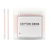 200 cotons-tiges à double extrémité en boîte, pur coton beauté coton hygiénique propre, boîte de coton démaquillant propre