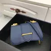 Newset-Bolsos de hombro con cadena para mujer, cartera con hebilla de 20cm, bolsos cuadrados, bolso de mano tipo bandolera de cuero genuino, bolsos cruzados