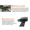 Rear rack 36 v ebike battery 13ah lithium and bicycle battery 36v bafang with big controller box