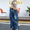 Kinder Kleidung Mädchen Denim Jacke Mantel Kinder plus dicker Velvet Hoodie Frühling Herbst Winter Tops Outwear Baby Kleidung C17536652515