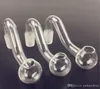 10mm 14mm 18mm male clear thick pyrex glass oil burner pipe water pipes for oil rigs glass bongs thick big bowls for smoking