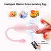 Aplikacja pilot zdalnego sterowania wibrującym jajkiem elektrycznym wibrator G Pot Spot Clitoris Stymulator Pochwy Ben Wa Ball Sex Zabawki dla kobiet Y191220