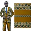 Nouvelle arrivée mode haute qualité canard véritable cire coton tissu africain brun tissu Batik tissus pour l'afrique vêtements robe costume