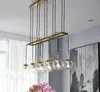 Americano Retro RH Loft Hetero Led Chandelier, Metal, Vidro Globos Shades Pendant Chandelier Luminárias 90-260V MYY