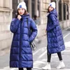 오리 다운 재킷 여성 겨울 플러스 크기 겉옷 여성 긴 캐주얼 가벼운 자켓 얇은 따뜻한 웜 다운 호출 Parka 4XL 5XL