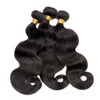 Body Wave Raw Virgin Hair 3Pcs Lot Unprocessed Double Drawn Weaves Wet Wavy Human Hair Malaysian Indian Peruvian Brazilian Cheap W6363039