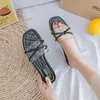 Sommermode Star Slipper Damen Schöne Outdoor Transparente Bequeme Sandale 35-40 Sonderangebot