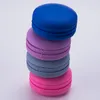 Macaron Silikonowy Pojemnik Dymny Dia 53mm 4 sztuk na pudełko Słoiki Dabs Wax Container Suche Herb FDA Parizer