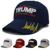 Donald Trump Hat Baseball Cap Maak AMERIKA GROOTTE NIEUW 3D-hoed Borduurwerk President Trump Caps Ball Caps T2C5150