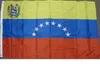 فنزويلا العلم 3X5 قدم جمهورية فنزويلا البوليفارية VEN بلد العلم الوطني مصنوعة من البوليستر الطائر معلق أي نمط مخصص